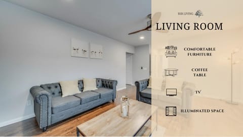 Spacious 5BR 2 B Home with Pool House in Grand Prairie