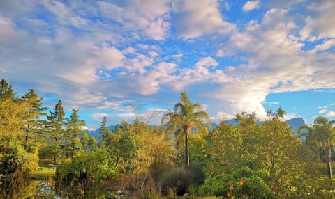 Natural landscape, Garden, Garden view, Lake view, Mountain view