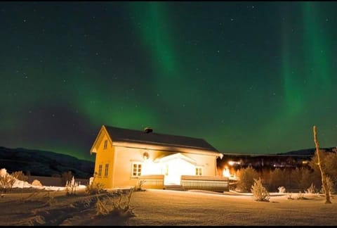 The house in Vika House in Nordland, Norway