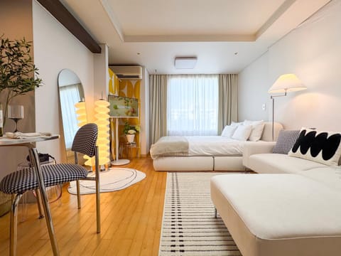Living room, Bedroom