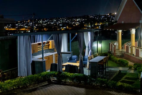Patio, Night, Garden, View (from property/room), Lounge or bar