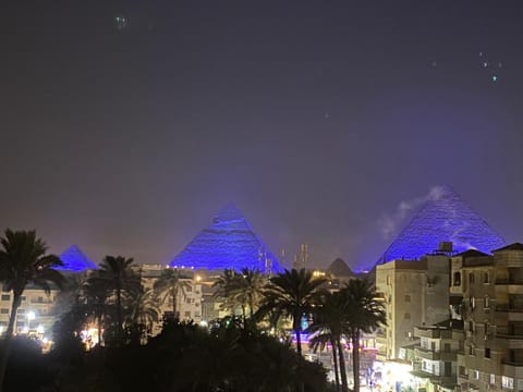 Property building, Night, City view