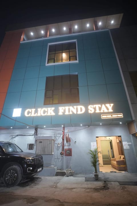 Property building, Night, Parking