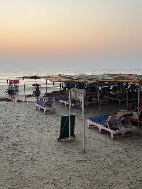 Sea view, sunbed