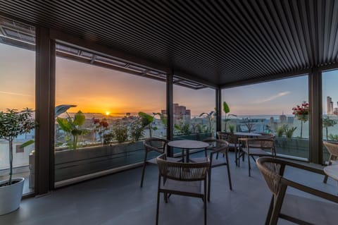 View (from property/room), Balcony/Terrace, Sunset