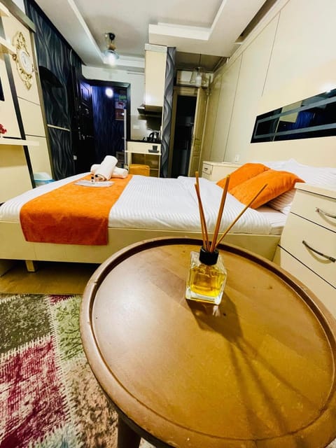 Photo of the whole room, Bedroom, air conditioner