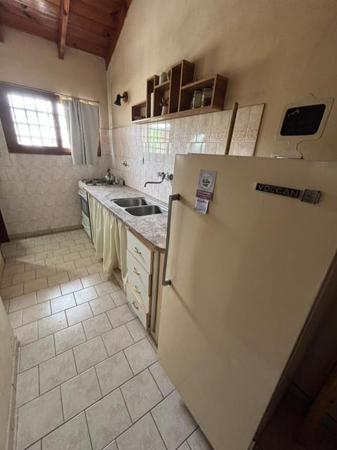 Kitchen or kitchenette, oven