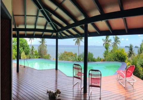 Natural landscape, Balcony/Terrace, Balcony/Terrace, Sea view, Swimming pool, Swimming pool, sunbed