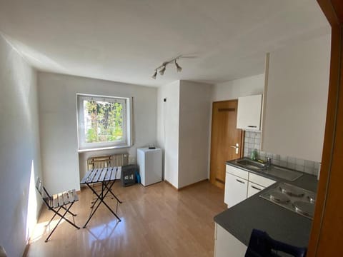 Kitchen or kitchenette, Dining area, stove