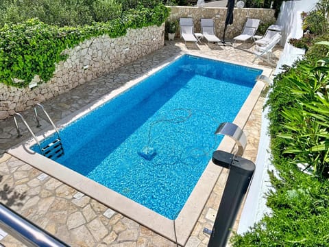 Day, Natural landscape, Garden, Garden view, Pool view, Swimming pool, sunbed