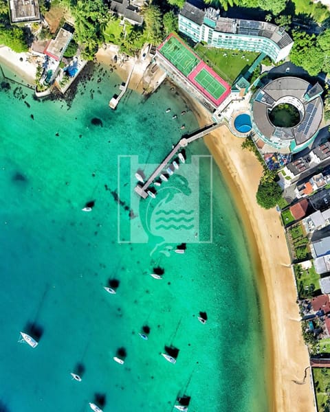 Nearby landmark, Day, Natural landscape, Bird's eye view, Beach, City view, Pool view, Sea view, Swimming pool
