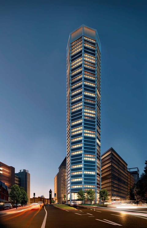 Property building, Night