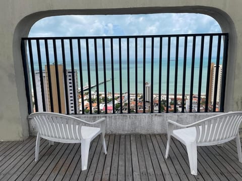 View (from property/room), Balcony/Terrace, Sea view