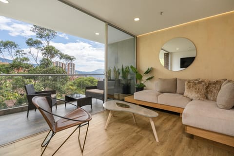 Patio, Day, Natural landscape, View (from property/room), Balcony/Terrace, Living room, Seating area