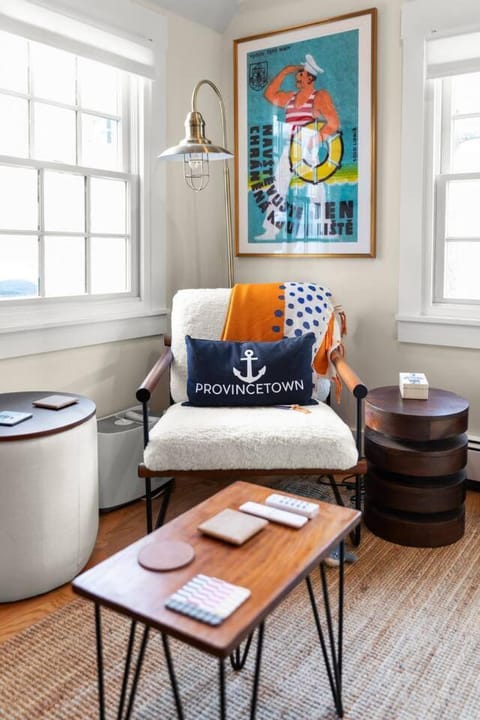 Colorful West End Retreat | Comfy King Bed + Patio Apartment in Provincetown