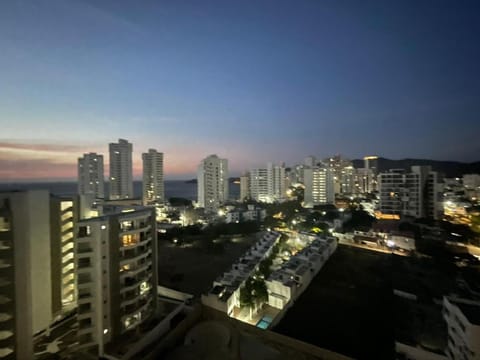 Night, City view