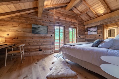 Luxurious Chalet with Sauna & Jacuzzi in Megeve with Parking Chalet in Megève