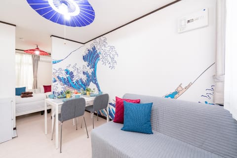Living room, Dining area