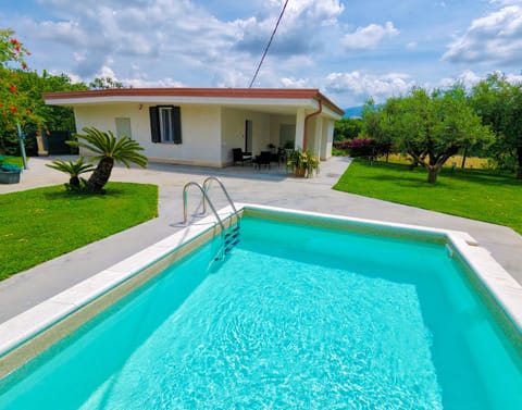 Property building, Patio, Spring, Garden view, Swimming pool