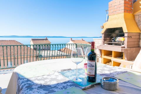 BBQ facilities, Balcony/Terrace, Sea view