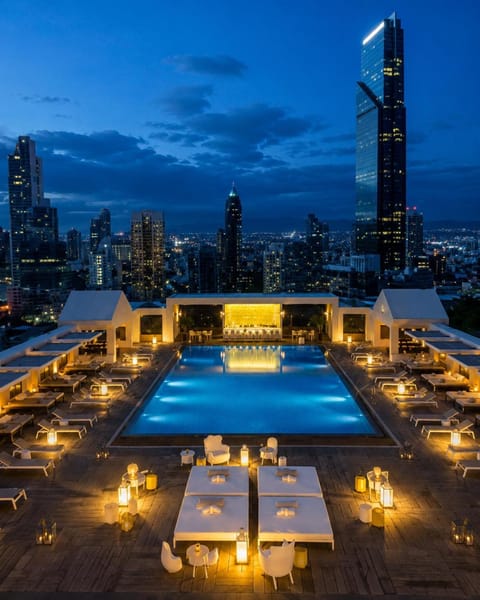 City view, Pool view, Swimming pool