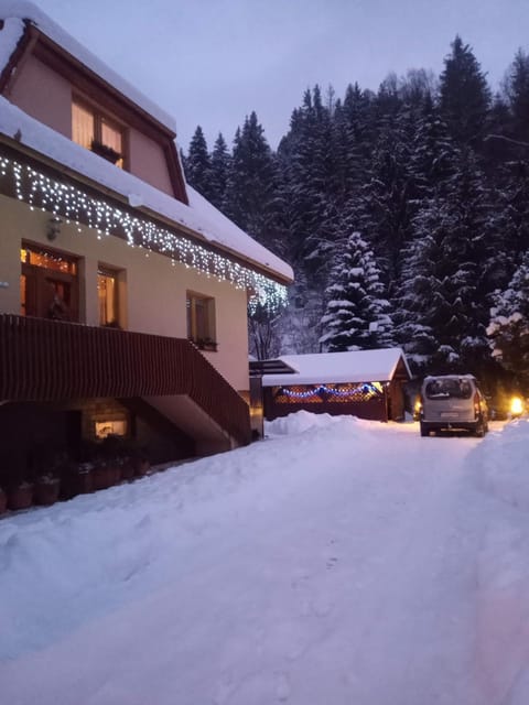 Property building, Natural landscape, Winter