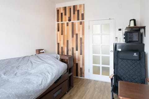 Photo of the whole room, Bedroom, bunk bed
