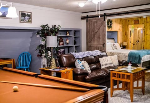 Billiard, TV and multimedia, Living room, Photo of the whole room, Bedroom