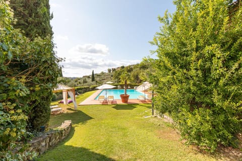 Property building, Living room, Swimming pool