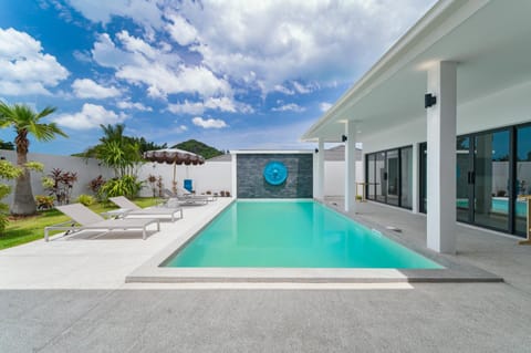 Patio, Pool view
