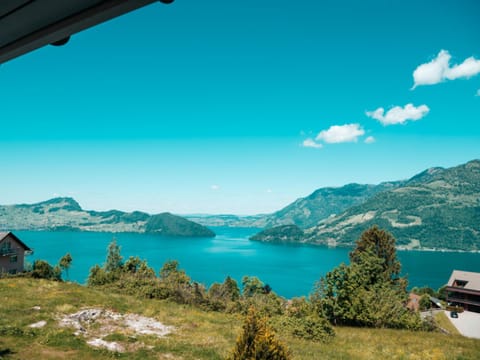 Day, Lake view, Mountain view