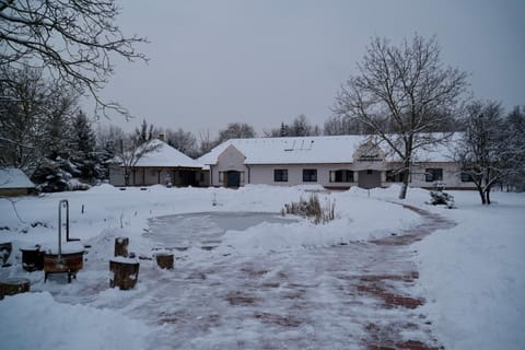 Property building, Natural landscape, Winter