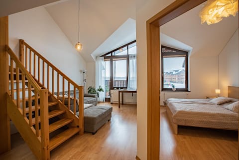 Living room, Bedroom