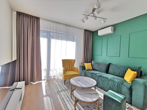 Living room, air conditioner