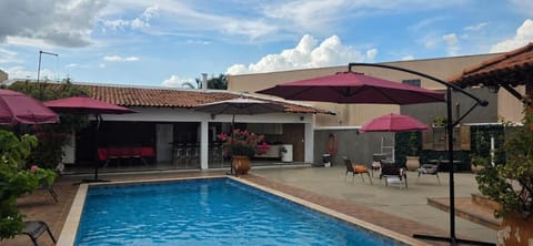 Patio, Pool view, Swimming pool, Swimming pool, sunbed