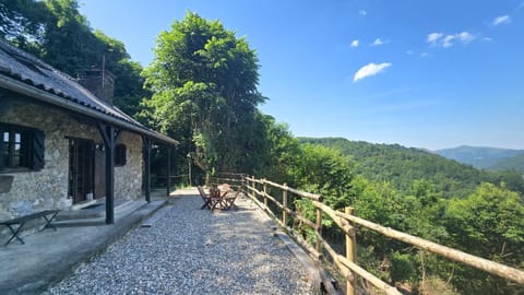 Patio, Spring, Day, Natural landscape, Mountain view