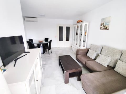 Living room, air conditioner