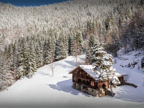 Property building, Day, Natural landscape, Winter, Mountain view