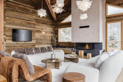 7 Summits - Chalet 230m2 Salon Cathedrale Vues Cheminee Chalet in Les Houches