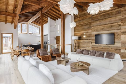 7 Summits - Chalet 230m2 Salon Cathedrale Vues Cheminee Chalet in Les Houches