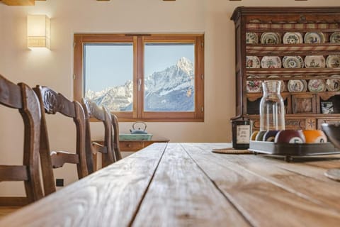 Marmottes - Chalet 7CH Familial 200m2 Cheminee Calme Vue Chalet in Les Houches