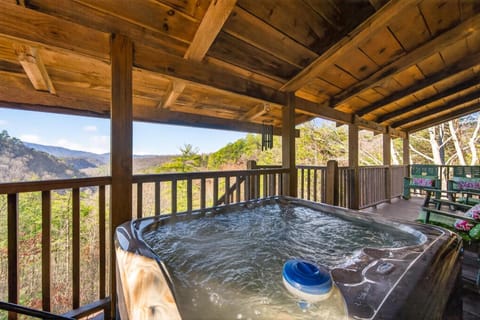 Above the Clouds Views Hot Tub Grill Games House in Sevier County