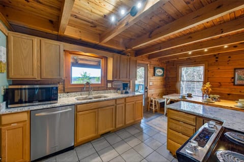 Above the Clouds Views Hot Tub Grill Games House in Sevier County