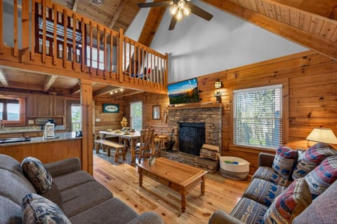 Above the Clouds Views Hot Tub Grill Games House in Sevier County