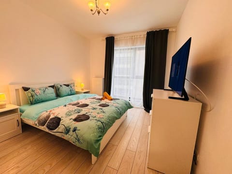 Bed, TV and multimedia, Photo of the whole room