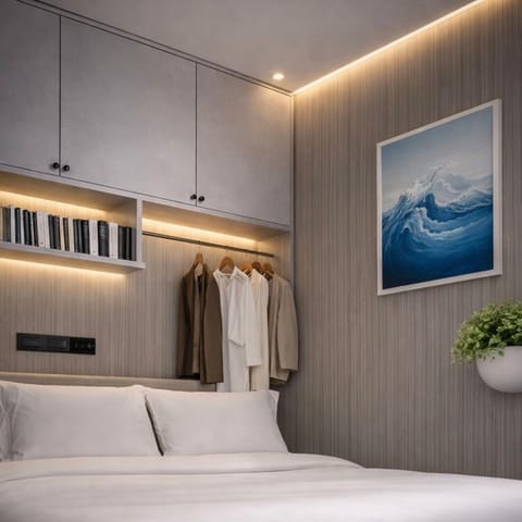 Bed, Photo of the whole room, Bedroom