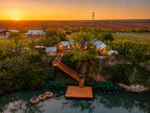 Natural landscape, Bird's eye view, View (from property/room), River view, Sunset
