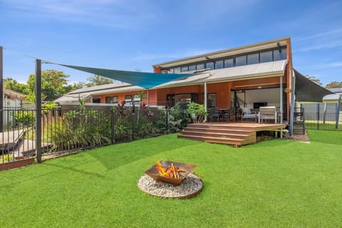 Property building, Garden view