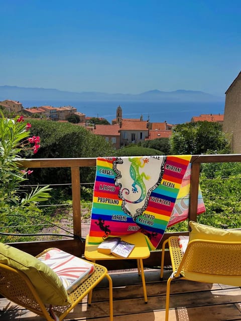 Patio, View (from property/room), Garden view, Landmark view, Sea view