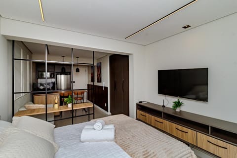 Bed, TV and multimedia